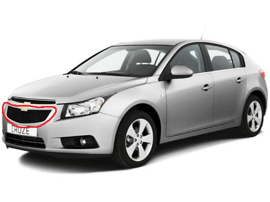 Решітка радіатора з хромом Chevrolet Cruze  2013 2.0 Бензин Львов