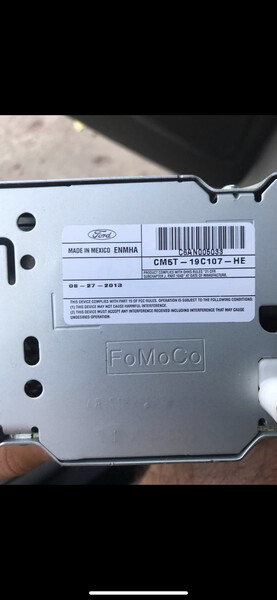 Модуль acm в аудио системе sync Ford Focus 3 2013 р.  2.0 л бензин Запоріжжя