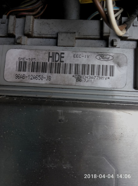 ЭБУ Ford Escort хэтчбек 1997 г.  1.6 л бензин Обухов