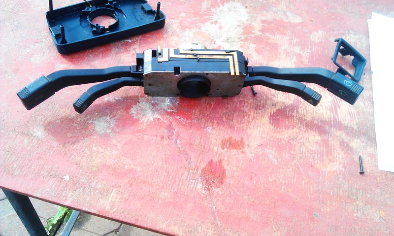 Блок переключателей системы освещения Audi 100 C3  1987 1.8 Бензин Стрый