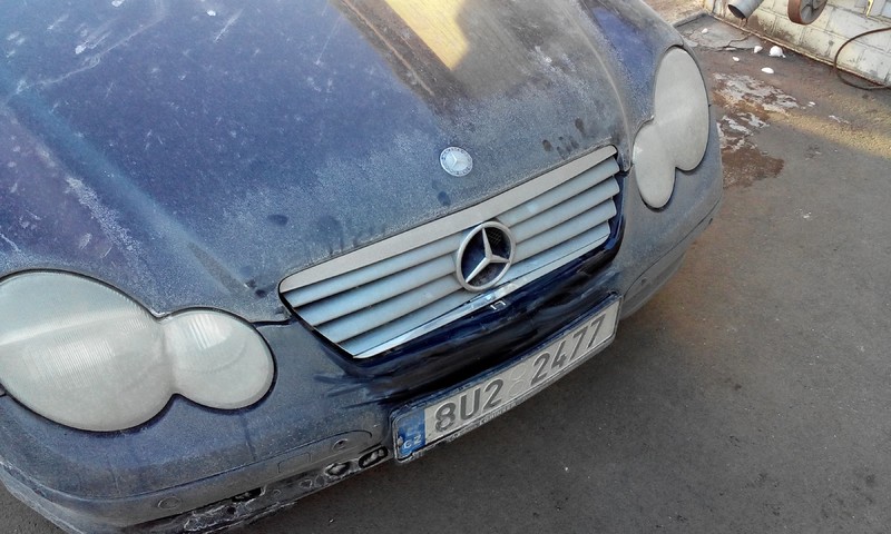 Решетка радиатора 2038800383 7246   Mercedes C-Class