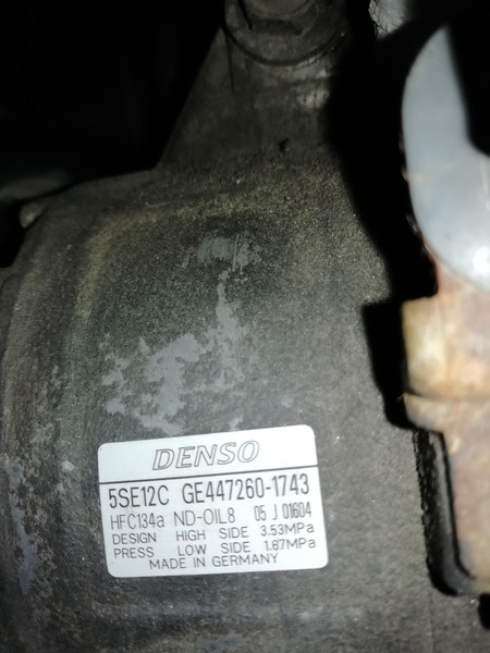 Компрессор кондиционера Toyota Avensis  2007 универсал 2.4 Бензин Фастов