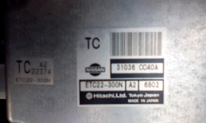 Блок управління АКПП 31036-CC40A   Nissan Murano