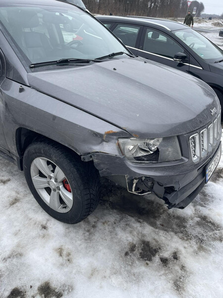 Бампер передний Jeep Compass  2015 2.0 Бензин Стрый