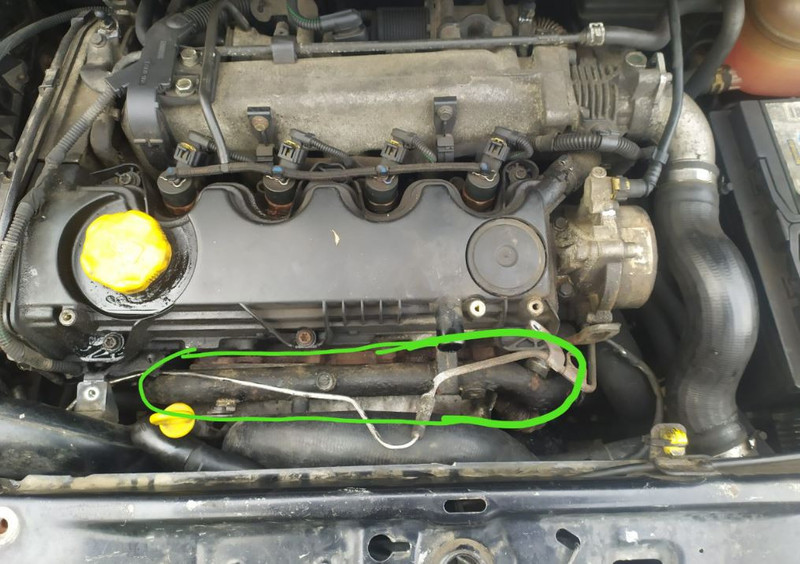 Водная магистраль Opel Zafira B 2007 1.9 Дизель Хмельницкий