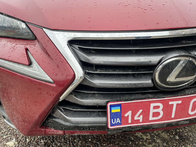 Решітка радіатора в зборі Lexus NX  2015  Электро 