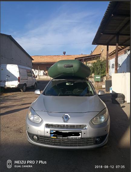 Бампер передній Renault Fluence  2010 1.5 Дизель 