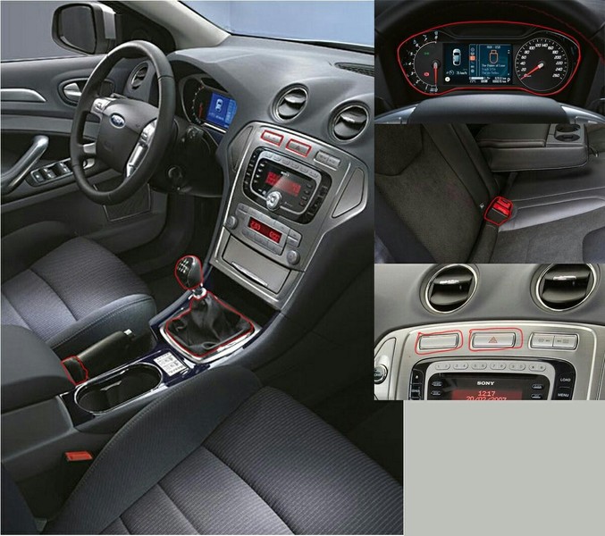 Кнопка аварийки заглушка, заглушка возле кнопки аварийки левая Ford Mondeo 4 2007 2.0 Бензин Хмельницкий