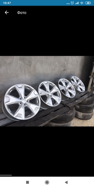 Диски комплект r17 Subaru Forester SJ  2014 2.5 Бензин 