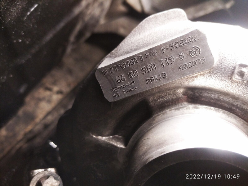 Турбина Mercedes Sprinter 2002 г.  2.2 л дизель