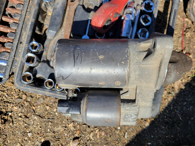 Стартер Toyota Corolla E110  2001 1.6 Бензин Черноморск