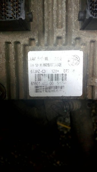 Эбу с иммобилайзером Fiat Doblo 2008 г.  1.4 л бензин Ровно
