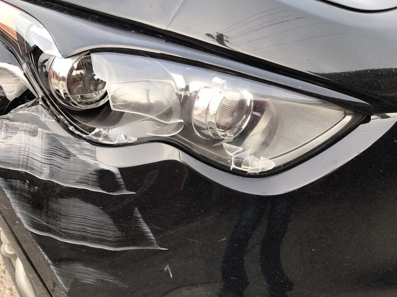 Правая фара правое крыло Infiniti FX  2011 5.0 Бензин 