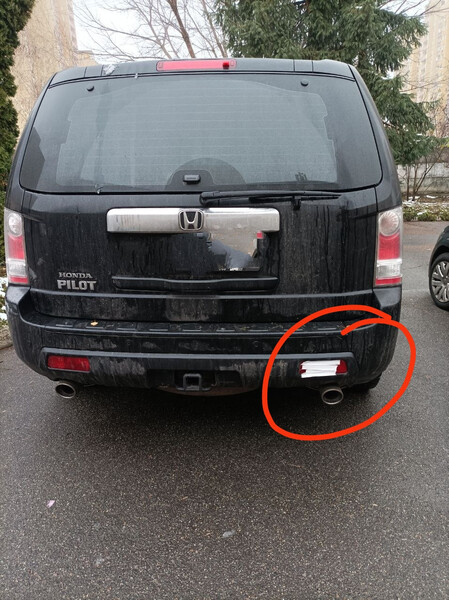 Відбивач задній Honda Pilot  2008 3.5 Бензин 