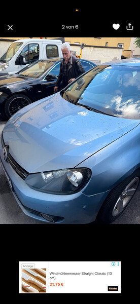 Двері задні ліві і праві в кольорі la5q хетчбек Volkswagen Golf 6  2009 хэтчбек 1.4 Электро Луцк
