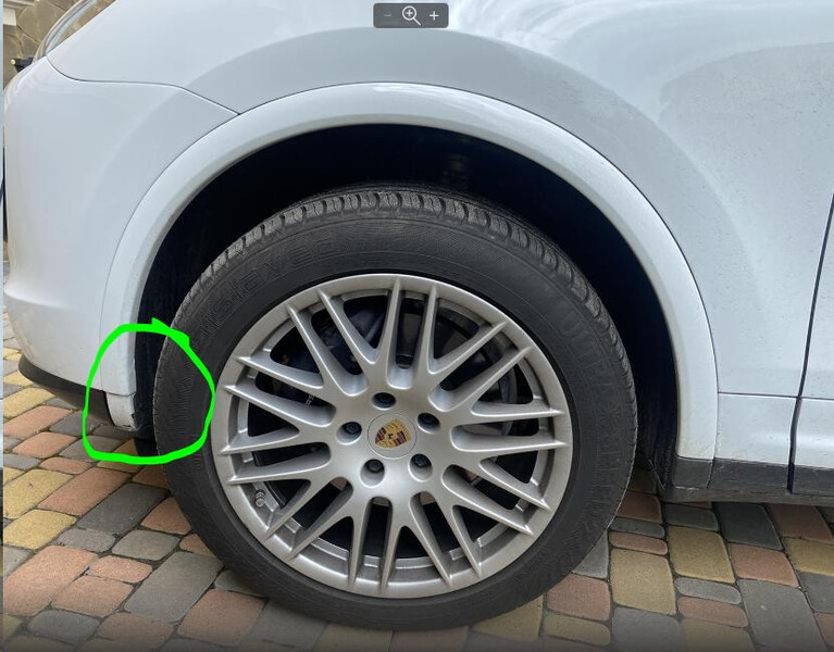 Накладка на арку Porsche Cayenne  2017 3.6 Бензин Киев