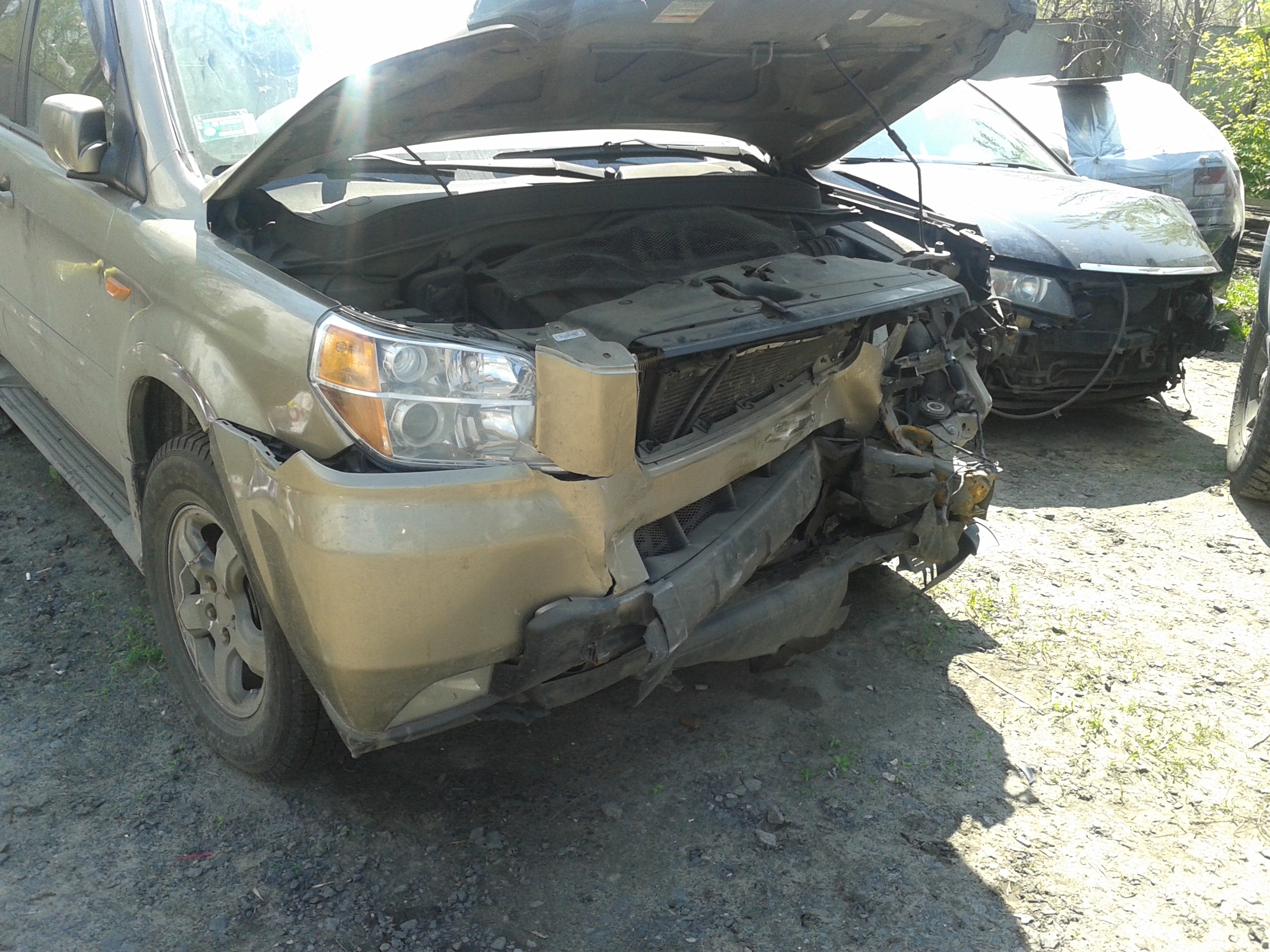 Передняя часть авто Honda Pilot американец 2007 3.5 Бензин Киев