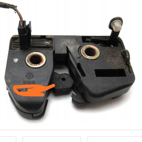 Замок ляды 6X0827505A   Volkswagen Polo