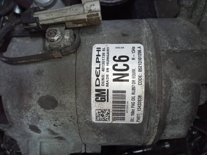 Компрессор кондиционера Opel Zafira C  2013 универсал 1.6 Бензин Дубно