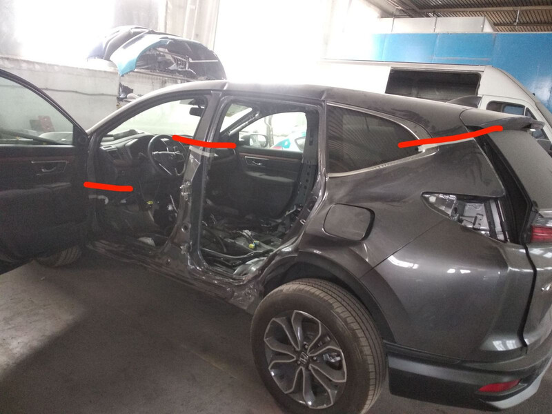 Боковина кузова левая Honda CR-V 4  2013  Электро Ковель