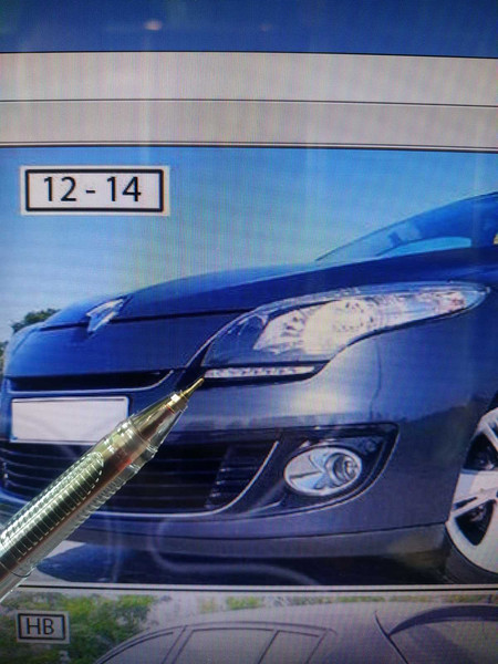 Ходовой огонь правый Renault Megane 3  2013 2.0 Бензин Хмельницкий