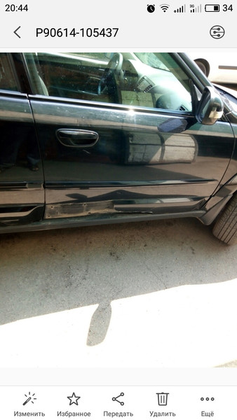 Накладка двери Subaru Outback  2006 универсал 2.5 Бензин Одесса