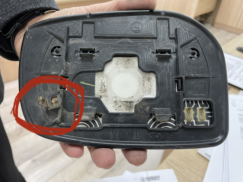 Корпус дзеркала заднього виду Toyota Corolla E140  2008 1.6 Бензин 