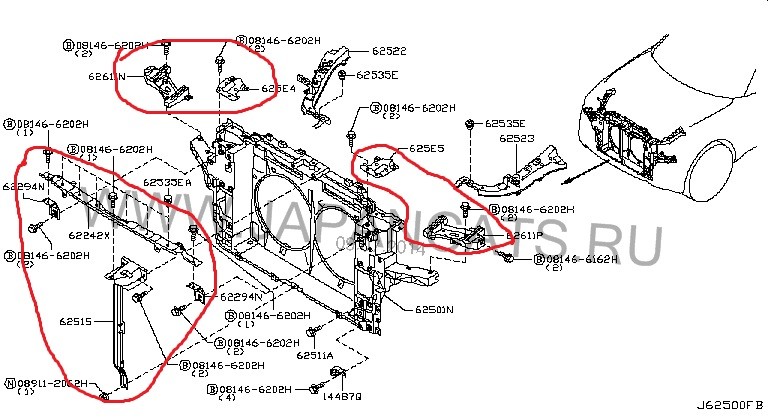 Верхняя железная часть телевизора с замками Infiniti FX 37S 2011 3.7 Бензин Киев