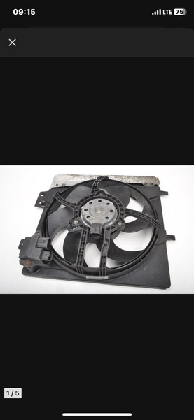 Вентилятор радиатора Peugeot 208 хэтчбек 2014 г.  1.6 л бензин Ровно