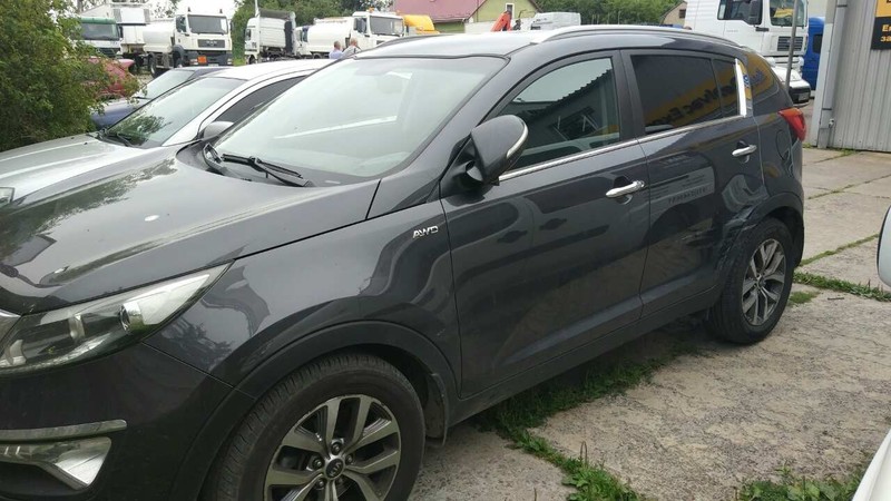 Дверь задняя Kia Sportage  2015 2.2 Дизель Монастыриска