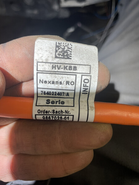 Комплект высоковольтных проводов edh BMW X5  2018 2.0 Гибрид Одесса