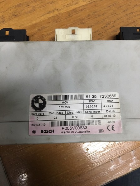 Блок управления автоматической багажной двери. BMW X5 35d xDrive 2010 год. BMW X5 E70 универсал 2010 г.  3.0 л дизель Одесса