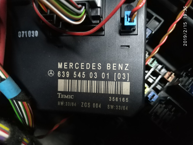 Блок SAM Mercedes-Benz Viano  2008 2.2 Дизель Донецк