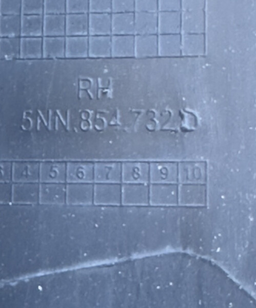 Расширители арок 5NN854732D 9B9   Volkswagen Tiguan