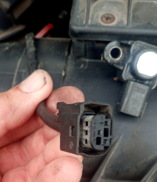 Фишка датчика наддува воздуха Mercedes Vito універсал 2006 р.  2.1 л дизель