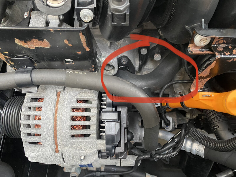 Патрубок антифриза пластик Skoda Octavia Tour  2007 універсал 1.6 Бензин 