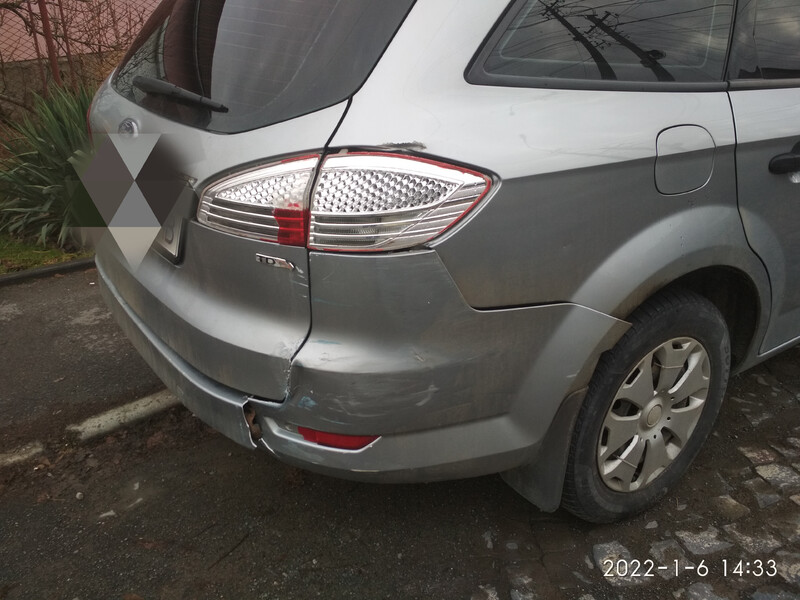 Кришка багажника (ляда) Ford Mondeo 4  2009 универсал 1.8 Дизель 