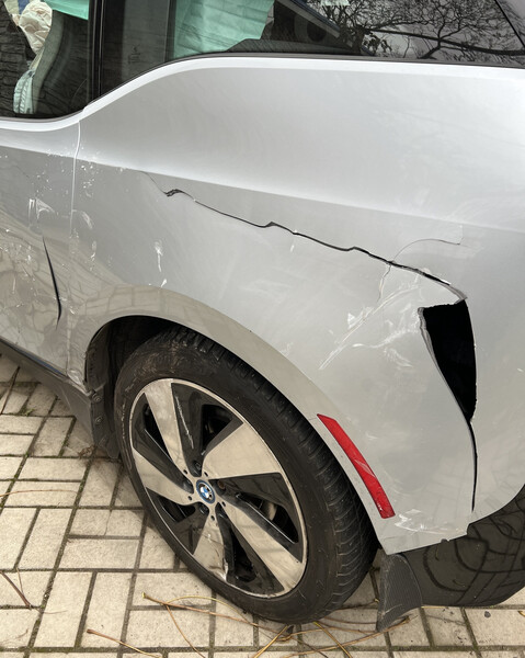 Крыло заднее BMW i3 хэтчбек 2014 г.  Днепр