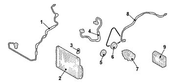Трубка кондиционера 88716-42200   Toyota RAV4