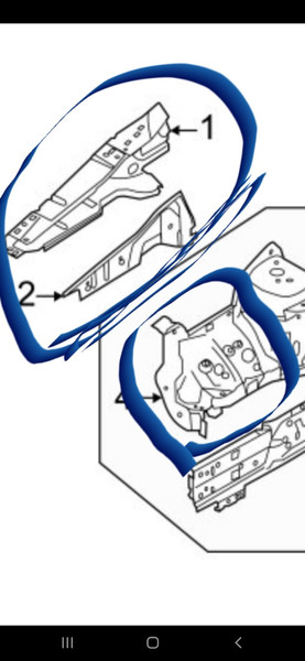 Лонжерон передний правый Ford Edge 2011 г.  2.0 л бензин Черкассы