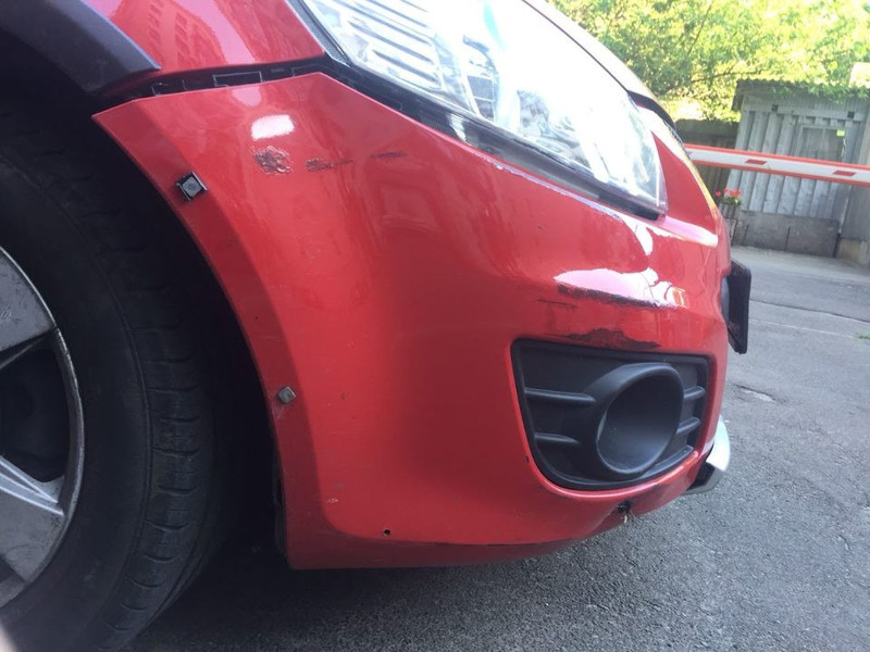 Расширитель арки, спойлер переднего бампера (губа) Suzuki SX4  2013 хетчбек 1.6 Бензин 