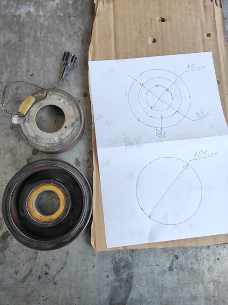 Електро-муфта компрессора кондиционера Nissan X-Trail T30 2006 2.0 Бензин Киев