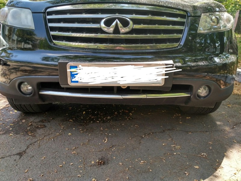 Молдинг бампера Infiniti FX FX35 2007 3.5 Бензин Херсон
