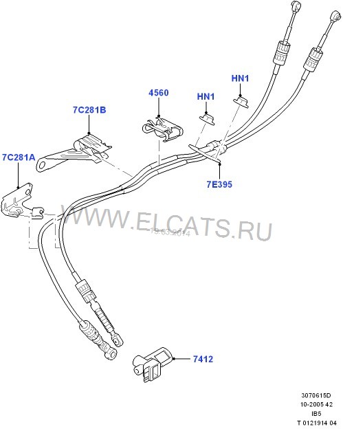 Трос переключения передач Ford Focus C-Max  2005 1.8 Бензин Запорожье