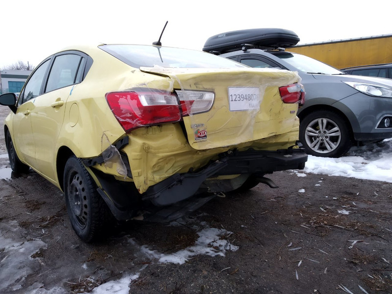 Бампер задний Kia Rio 2017 год хэтчбек 2016 г.  1.6 л бензин Кропивницкий