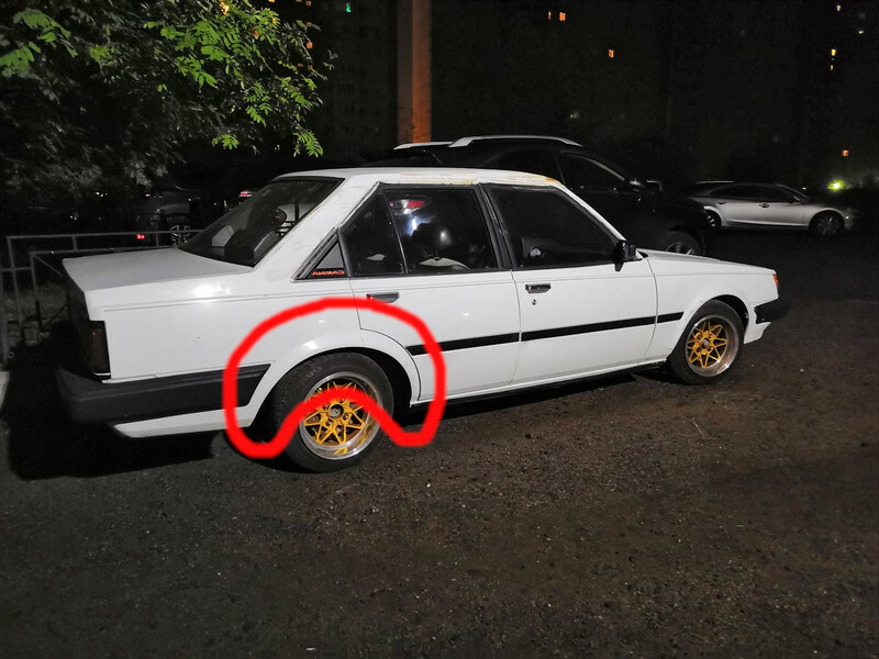 Арки задние Toyota Carina AA60, KA67V, SA60 1984 1.5 Бензин Івано-Франківськ