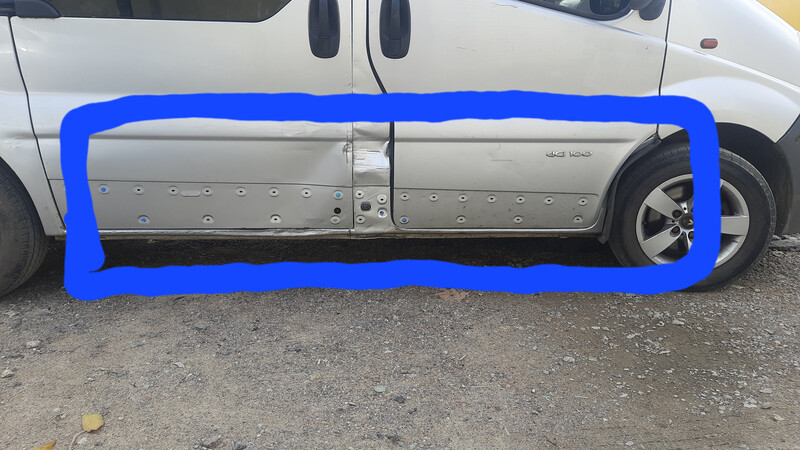 Четверть кузова передняя Renault Trafic 2  2006 1.9 Дизель Харьков