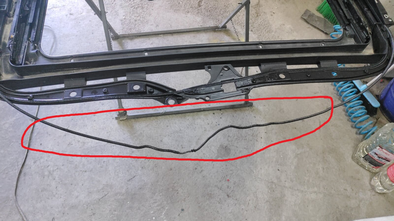 Тросік панорами BMW X5 E70  2008 3.0 Бензин 