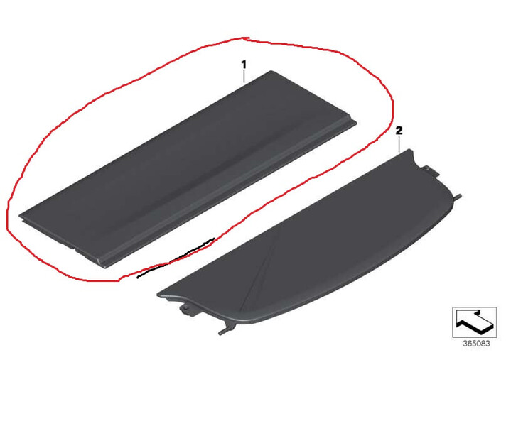 Полка багажника f26 BMW X4  2016 2.0 Бензин 