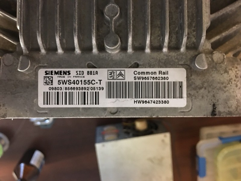 Електронний блок керування двигуном Peugeot Partner  2005 2.0 Дизель 